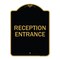 Signmission Private Parking Unauthorized Vehicles Towed Owners Expense Alum Sign, 24" L, 18" H, BG-1824-23262 A-DES-BG-1824-23262 - alternate 1